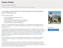 Tablet Screenshot of jamesgalley.com